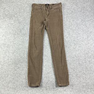 BDG UO Urban Outfitters Corduroy Pants Womens 27 Brown Mid Rise Cigarette Ankle*